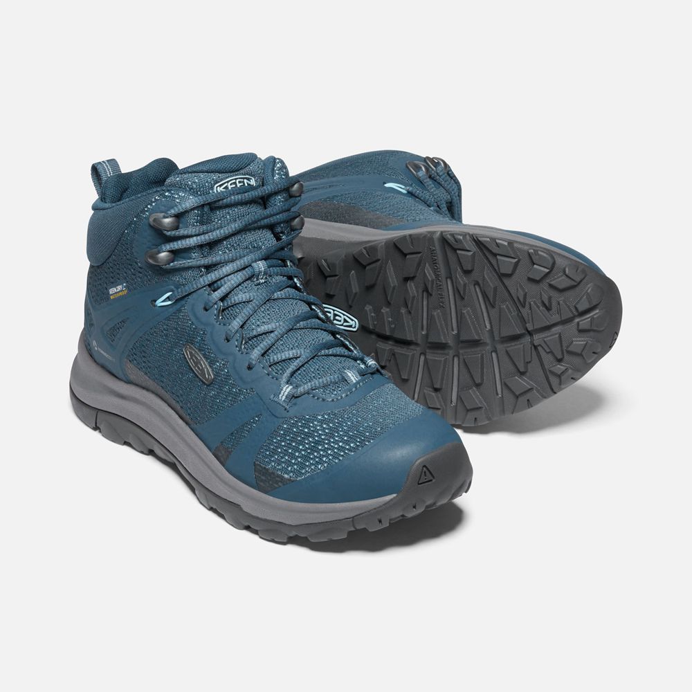 Keen Vandringskängor Dam Blå - Terradora Ii Waterproof - 019624RHP